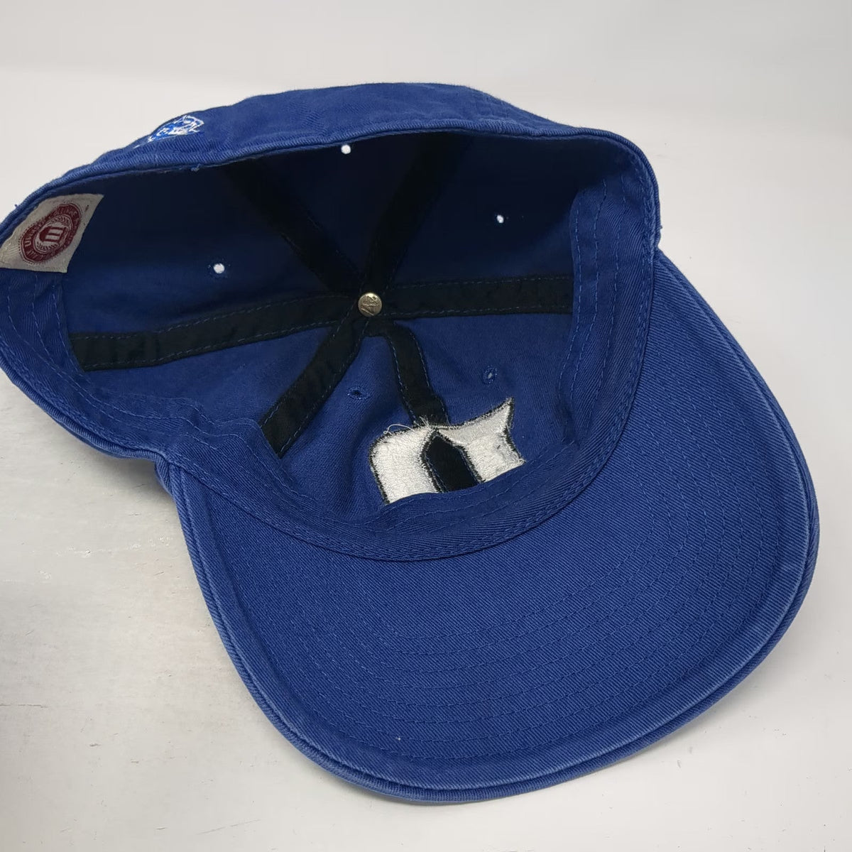 Duke Blue Devils NCAA 47 Brand Cap Blue S Fitted Cotton Mascot Relaxed Fit Hat
