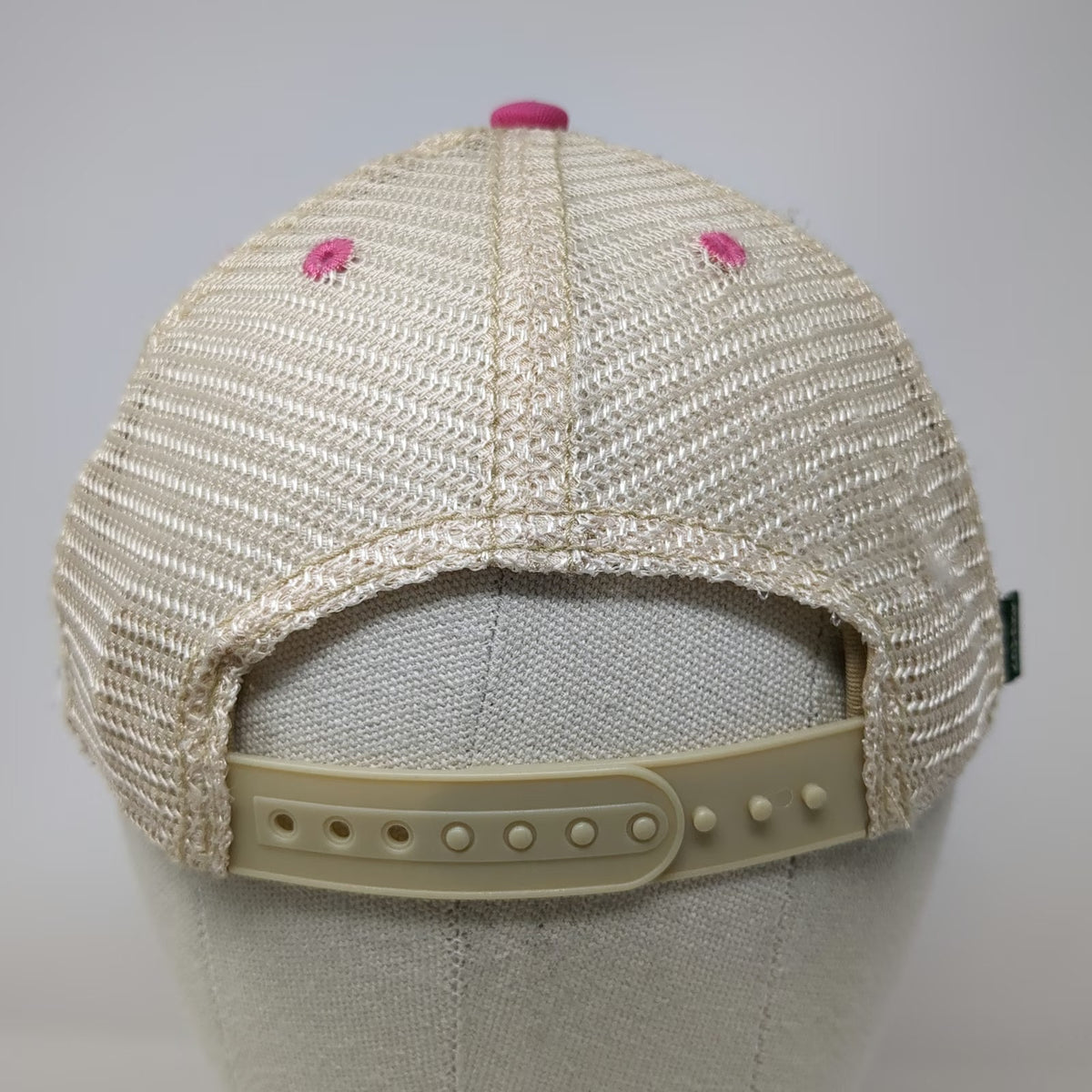 Legacy Pink Trucker Hat One Size Redfish Lake Lodge Rainbow Mesh Snapback
