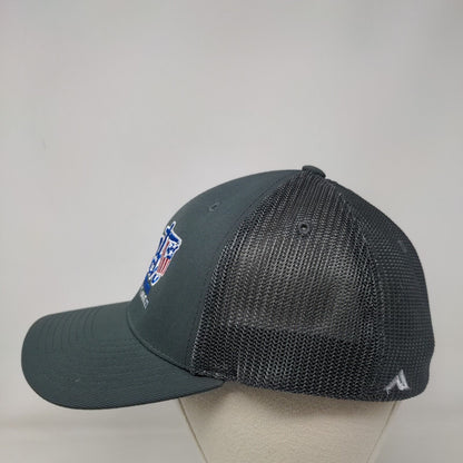 Front Porch Properties Fitted Trucker Hat Gray L/XL Mesh Back 6 Panel