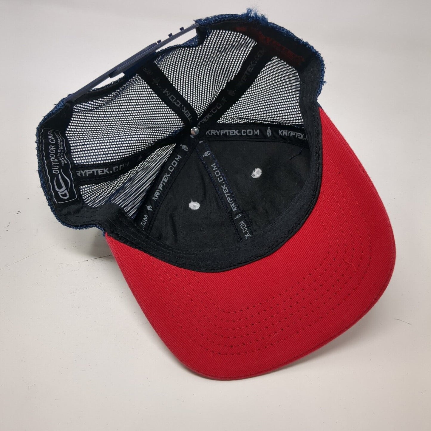 Kryptek American Flag Snapback Trucker Hat Multicolor OS Mesh Back Outdoor Cap