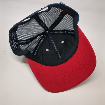 Kryptek American Flag Snapback Trucker Hat Multicolor OS Mesh Back Outdoor Cap