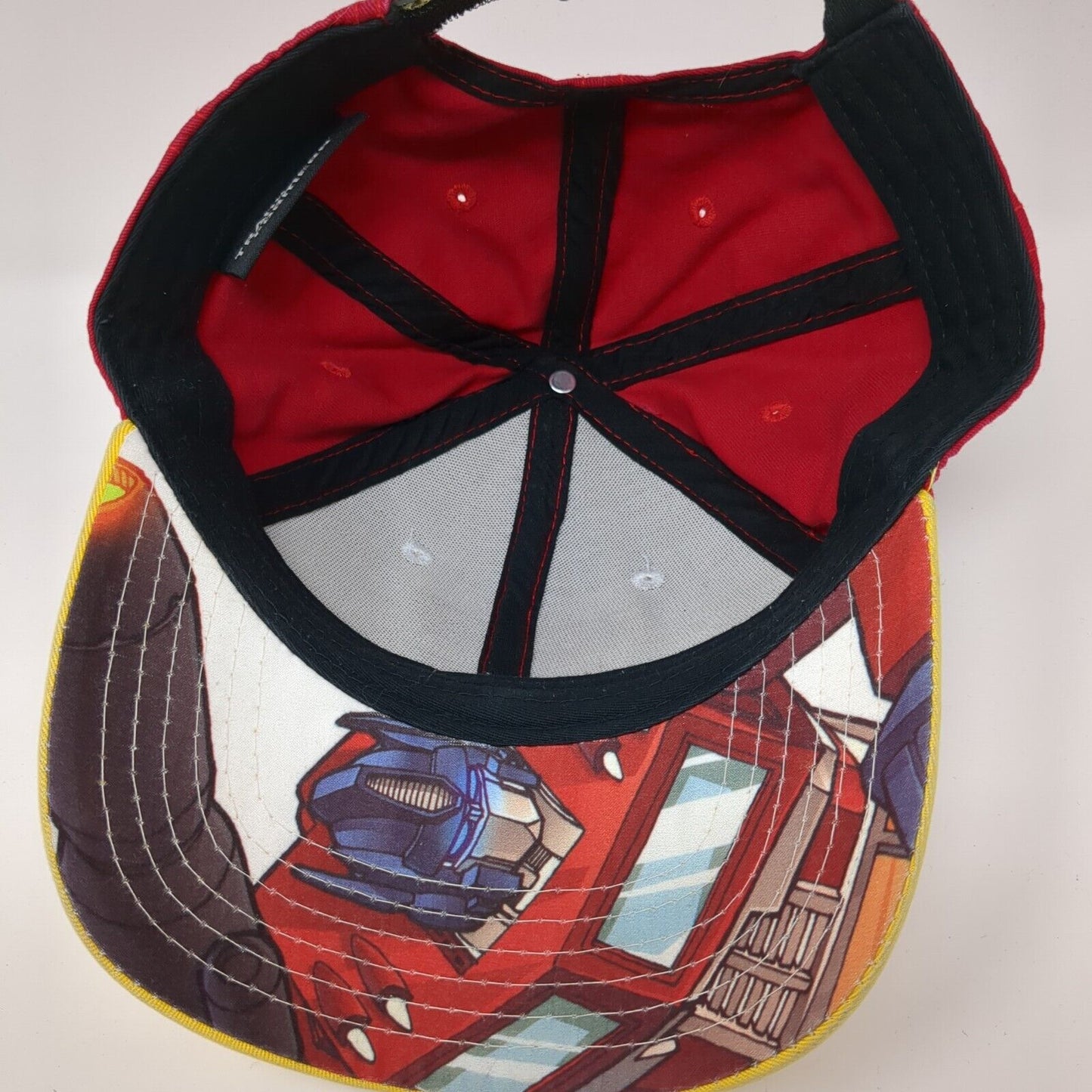 Transformers Autobots Strapback Hat Multicolor OS Adjustable Embroidered Cotton