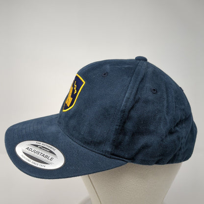 IDP Idaho Strapback Hat Blue One Size Adjustable The Classics Yupoong