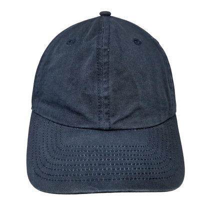 21 Inc. Slideback Hat Blue OSFA Adjustable Solid Vent Holes 6 Panel