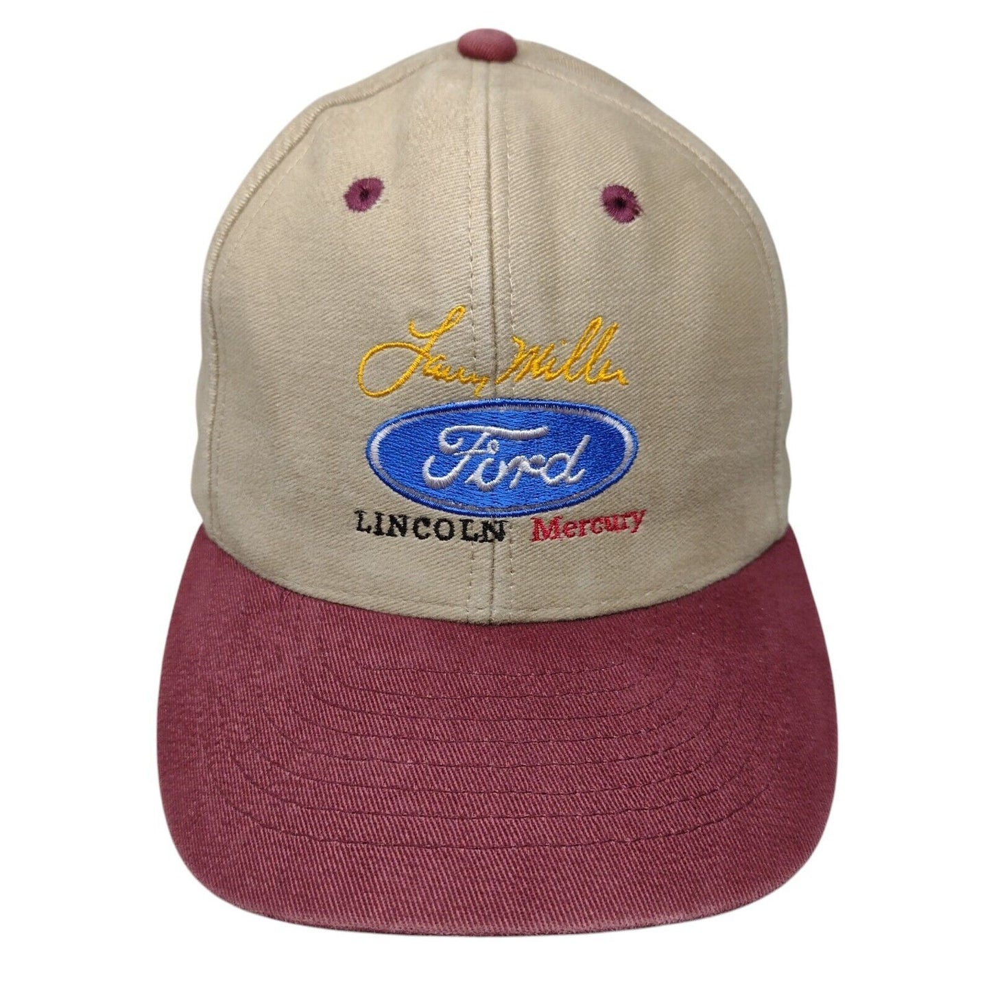 Larry Miller Ford Lincoln Mercury Slideback Hat Multi OSFA Colorblock