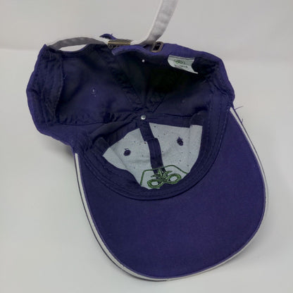 Pioneer Slideback Hat Purple One Size Adjustable Embroidered 6 Panel