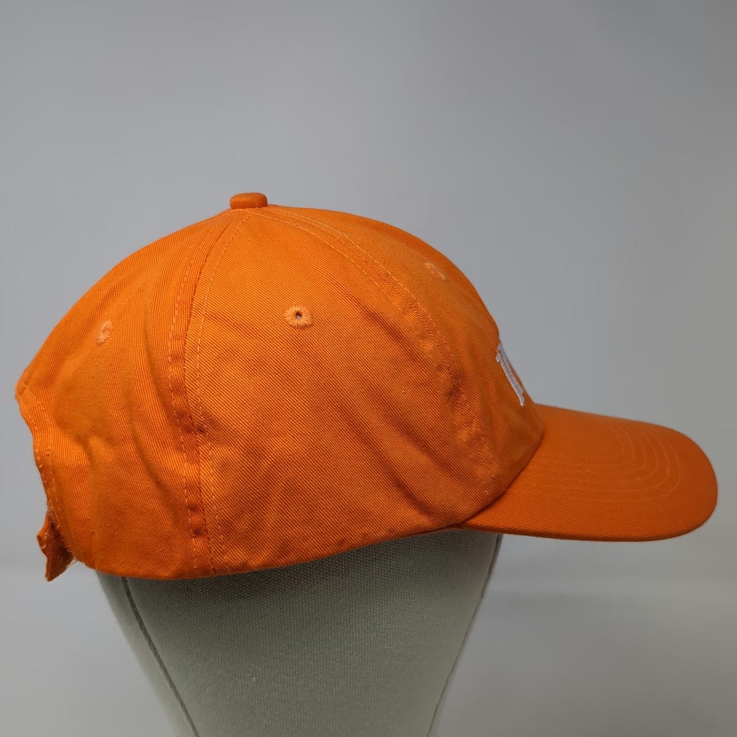 ING Lion Logo Baseball Cap Orange One Size Strapback Cotton Adjustable Hat