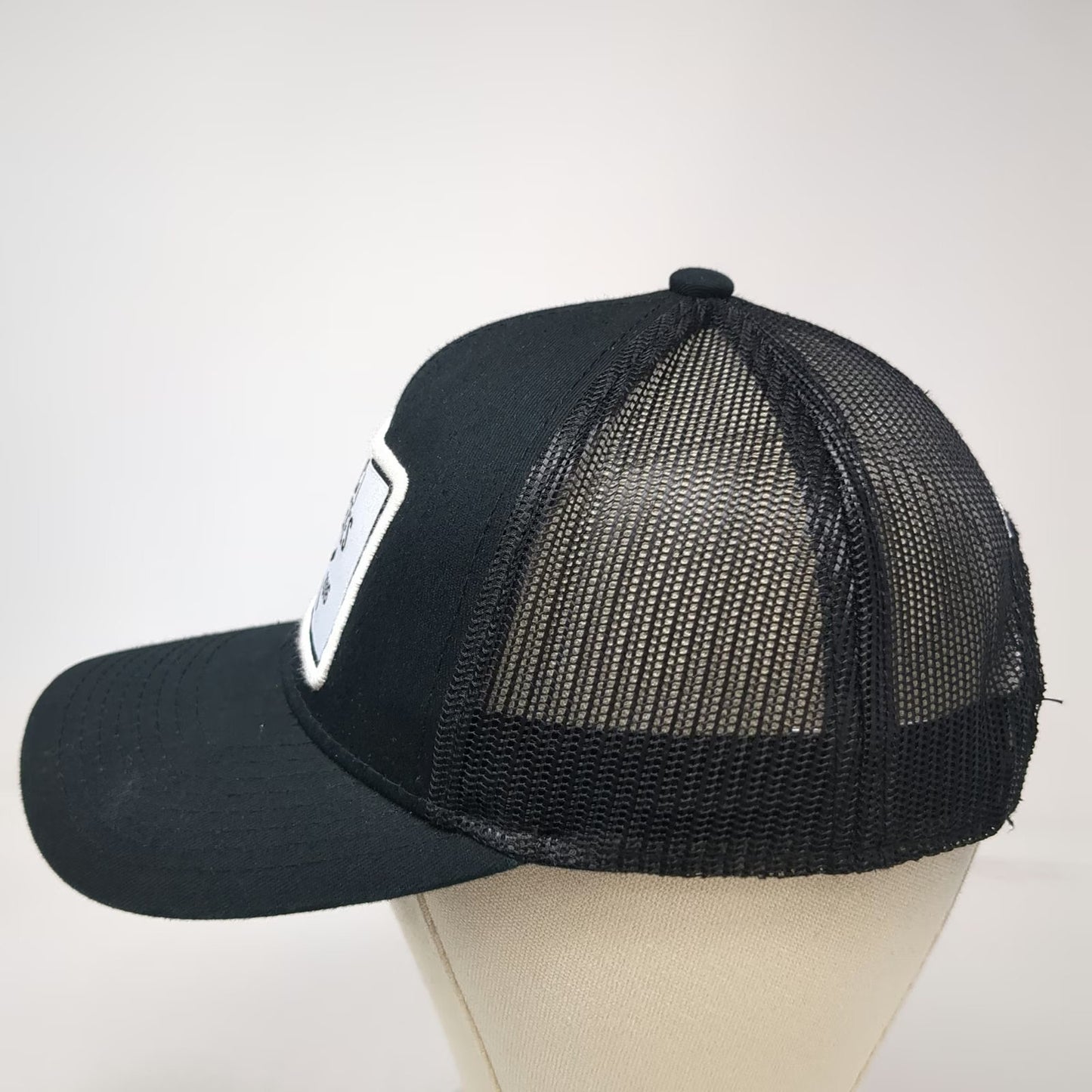 Marucci Trucker Hat Black One Size World Series Mesh Back Snapback Baseball