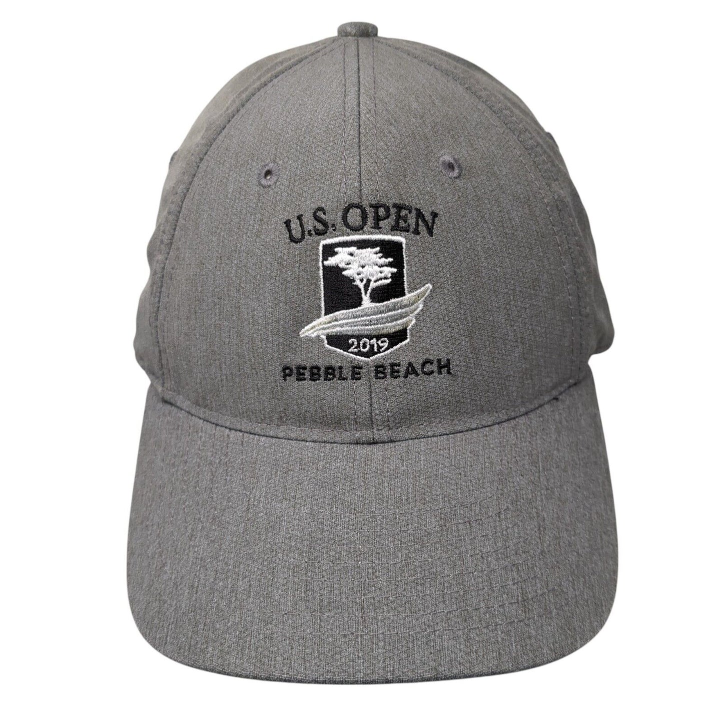 US Open 2019 Pebble Beach Fitted Hat Gray L/XL Nike Legacy91 Dri-Fit