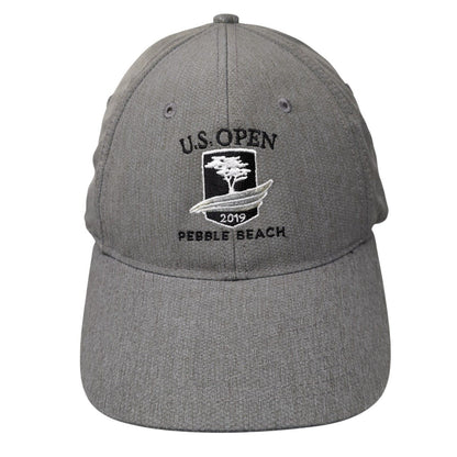US Open 2019 Pebble Beach Fitted Hat Gray L/XL Nike Legacy91 Dri-Fit
