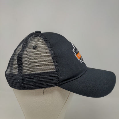 Tenacious Ergodyne Work Gear Men's Snapback Mesh Back Hat Black Embroidered Logo