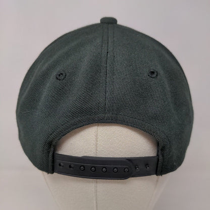 Brixton MFG Co Men's Snapback Hat Black Adjustable Embroidered Logo