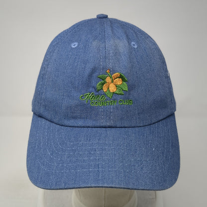 Kona Country Club Slideback Baseball Cap Blue One Size Adjustable Legendary