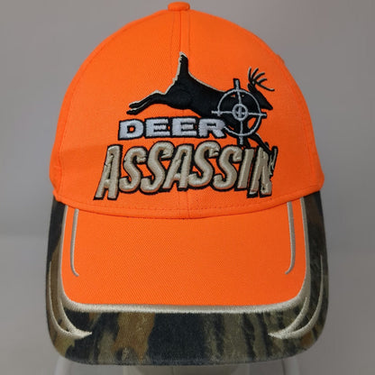 Buck Wear Deer Assassin Hunting Orange One Size Baseball Cap Hat Camo Strapback