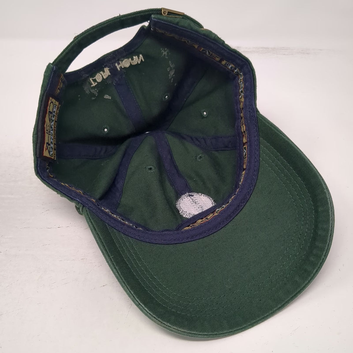 Ahead Baseball Cap Green One Size East Lake Golf Club Patch Slideback Hat 1904