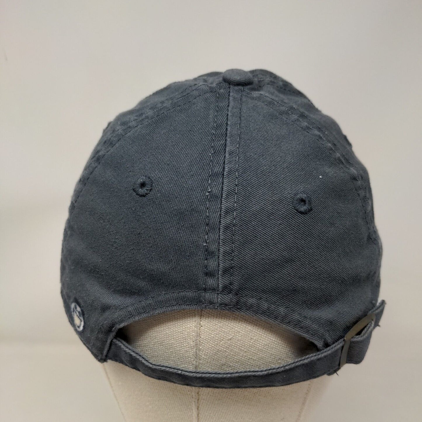 Life Is Good Slideback Hat Gray One Size Embroidered Adjustable 6 Panel
