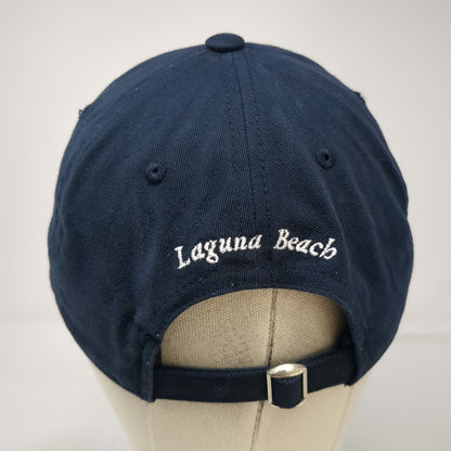 Montage Baseball Cap Blue One Size Laguna Beach Cotton Embroidery Script Hat