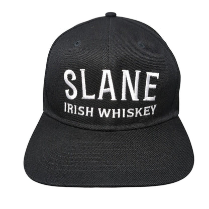 Slane Irish Whiskey Snapback Hat Black OSFM Adjustable Embroidered East West