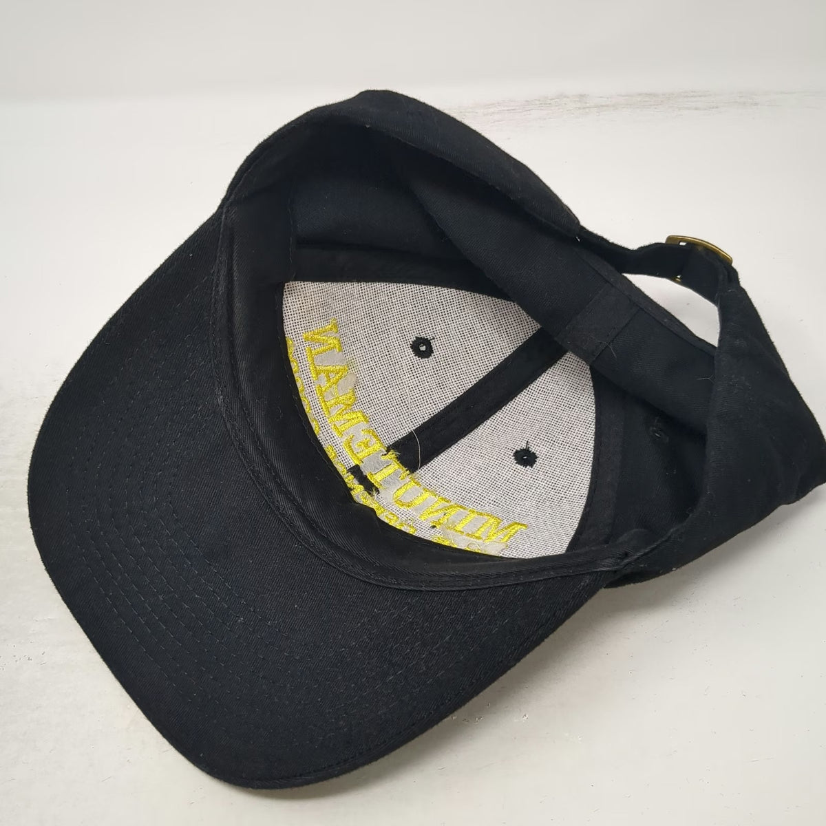 Otto Baseball Cap Black One Size Minuteman Civil Defense Corps Embroidered Hat