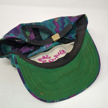 Jan-Bar 5 Panel Blue Purple Pink One Size Montana Big Sky 93 Rope Strapback Hat