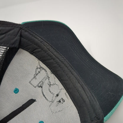 ICA Idaho Cowboys Assn Inc Snapback Trucker Hat Green OS Adjustable Mesh Back