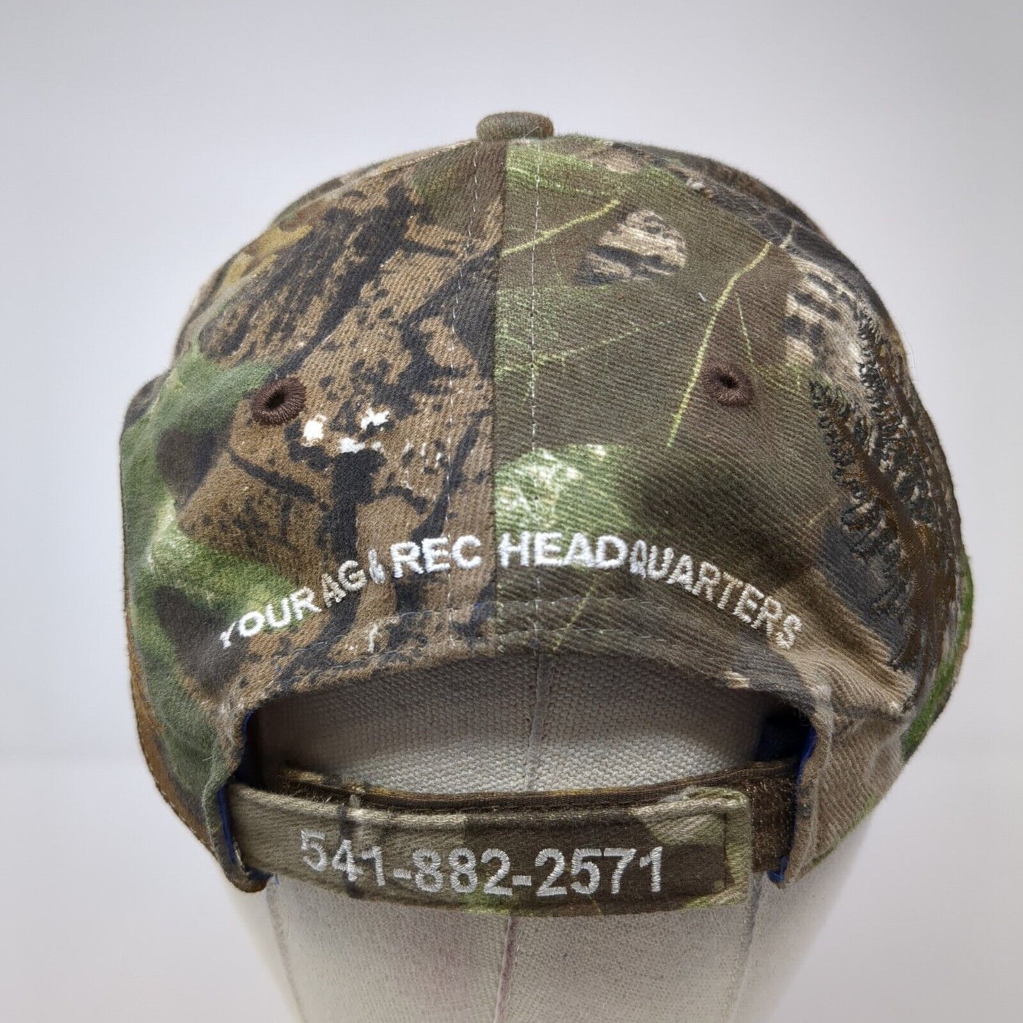 Klamath Basin Equipment Case III Polaris Newholland Strapback Hat Camo One Size