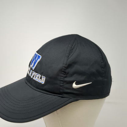 Nike Baseball Cap Black One Size Track & Field Dri-Fit Featherlight W Logo Hat