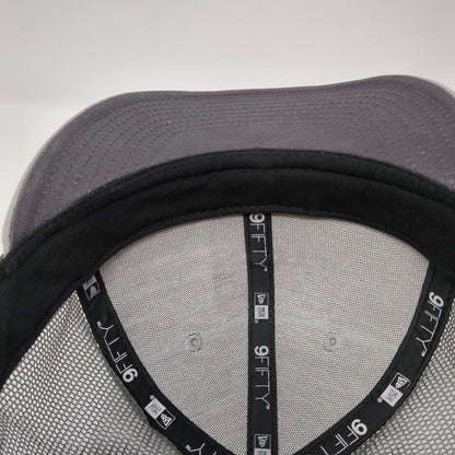 Sugarfire Snapback Trucker Hat Gray One Size Adjustable Mesh Back 9Fifty New Era