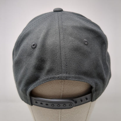 Largo Concrete Snapback Hat Gray OSFA Adjustable Embroidered Yupoong