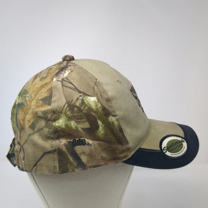 Sportsman's Warehouse Baseball Cap Beige One Size Camo Strapback Hat Outfitter