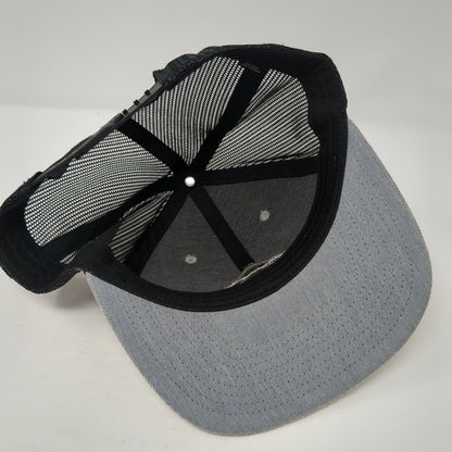 Do A Daffy Snapback Trucker Hat Gray OS Adjustable Mesh Back Captuer Headwear