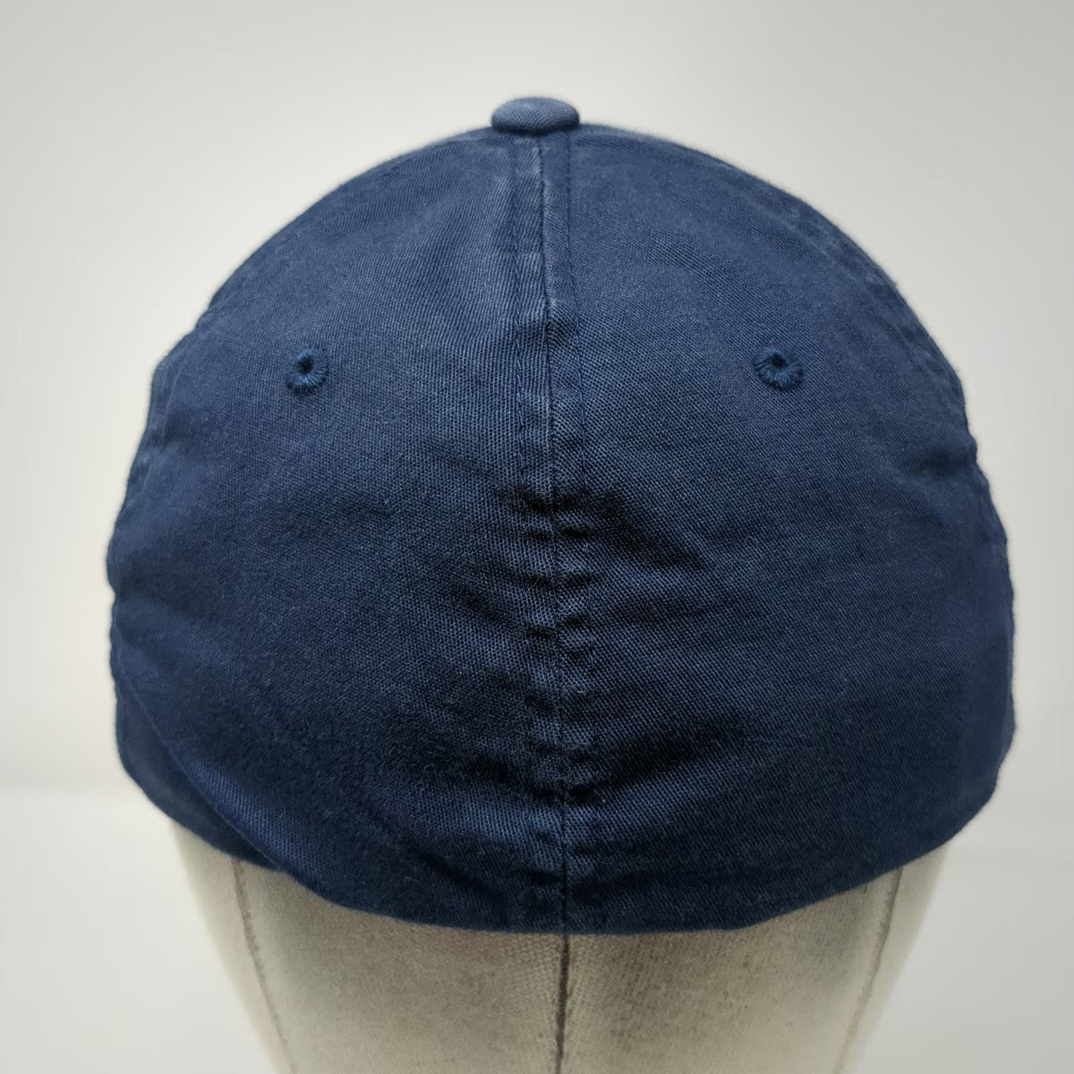 Jetty Baseball Cap Blue XL Fitted Flexfit Embroidered Logo Stretch Hat