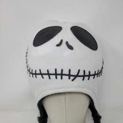 Nightmare Before Christmas Laplander Knit Beanie Hat Multi One Size Reversible