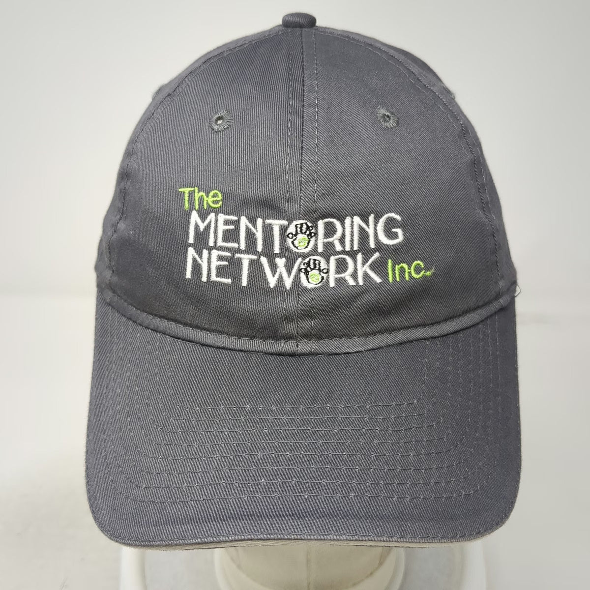 Port & Company Baseball Cap Gray One Size Mentoring Network Inc Strapback Hat