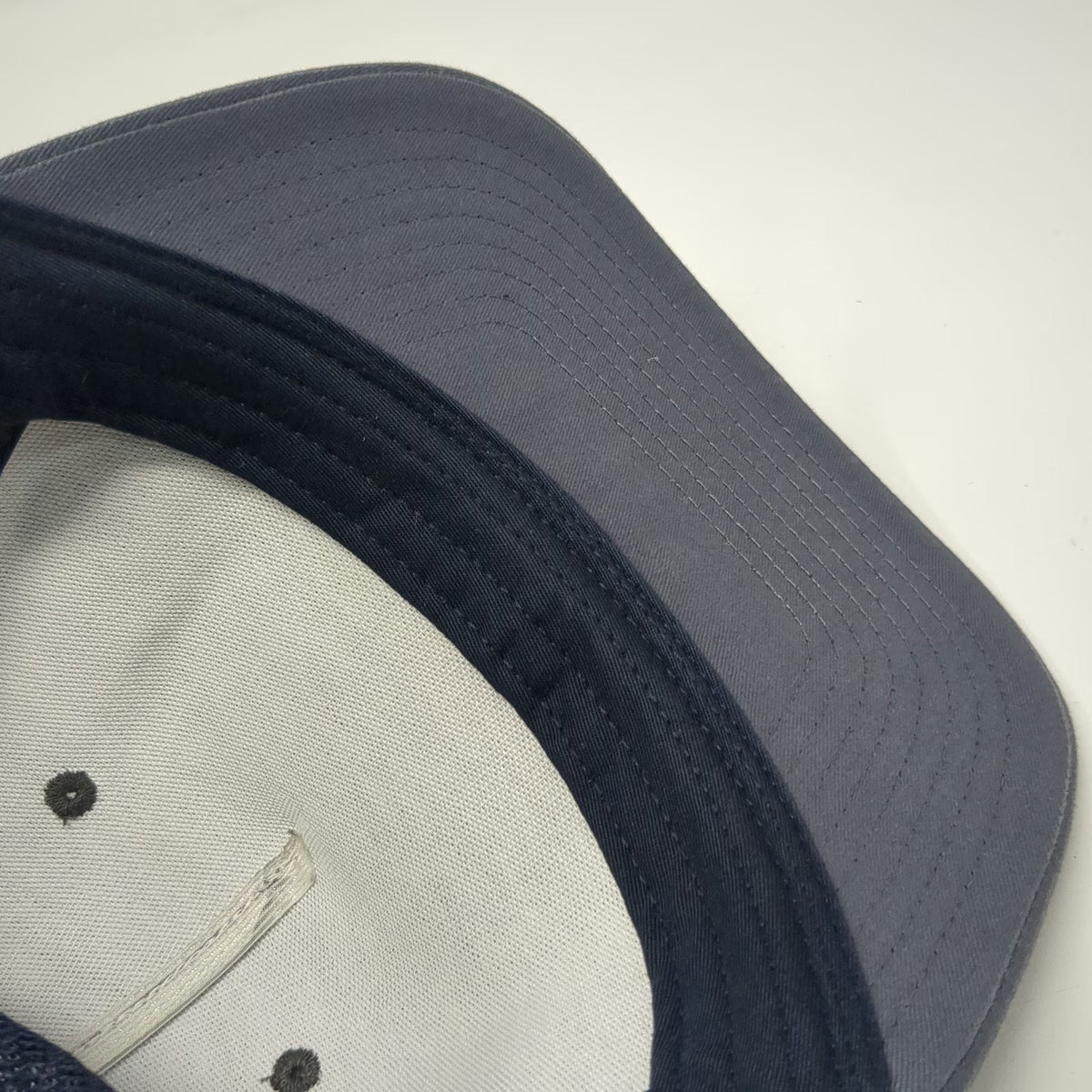 Richardson Trucker Hat Gray Blue One Size Fish Trout Braun Bros Reunion Snapback