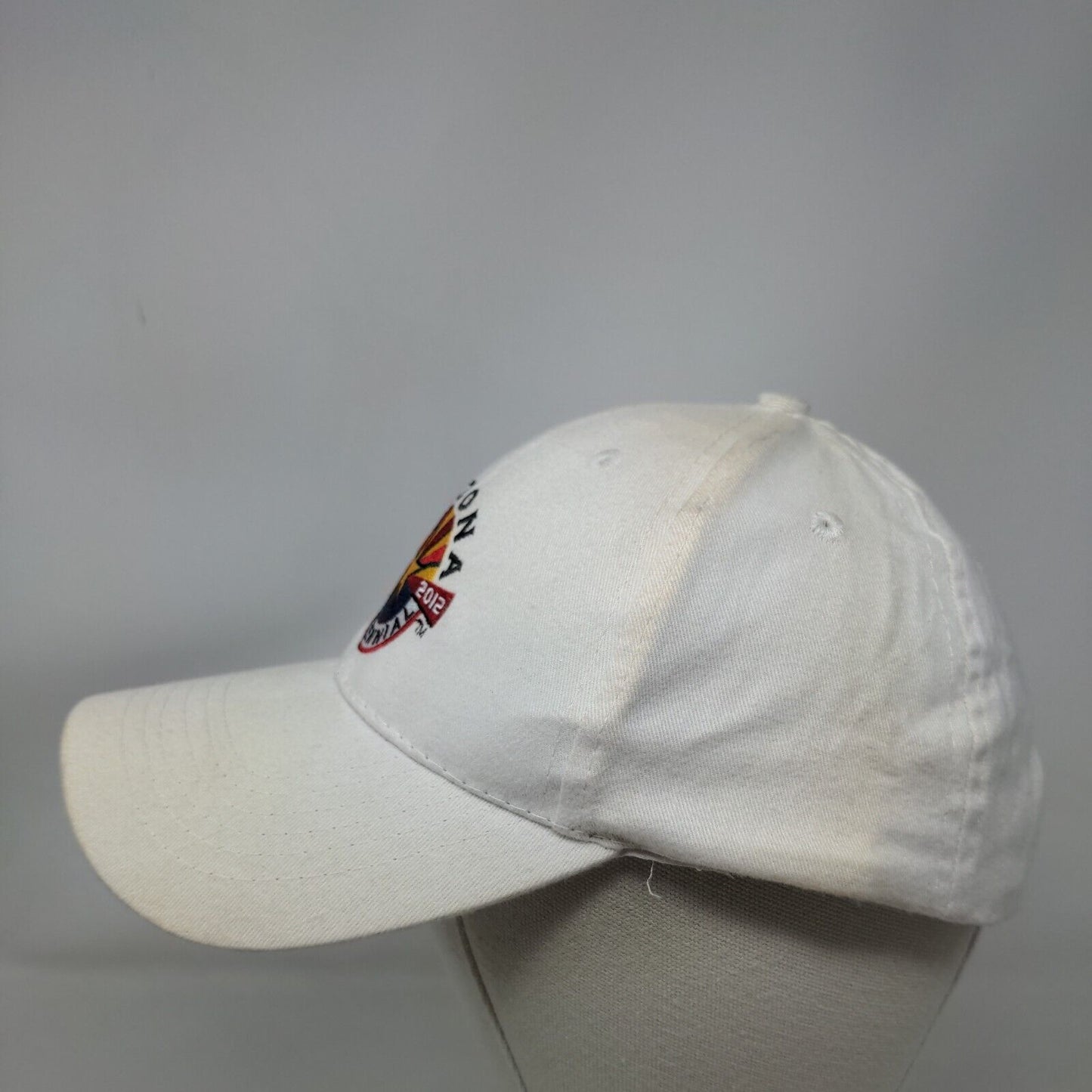 Arizona Centennial 1912-2012 Slideback Hat Cream One Size Embroidered AMC
