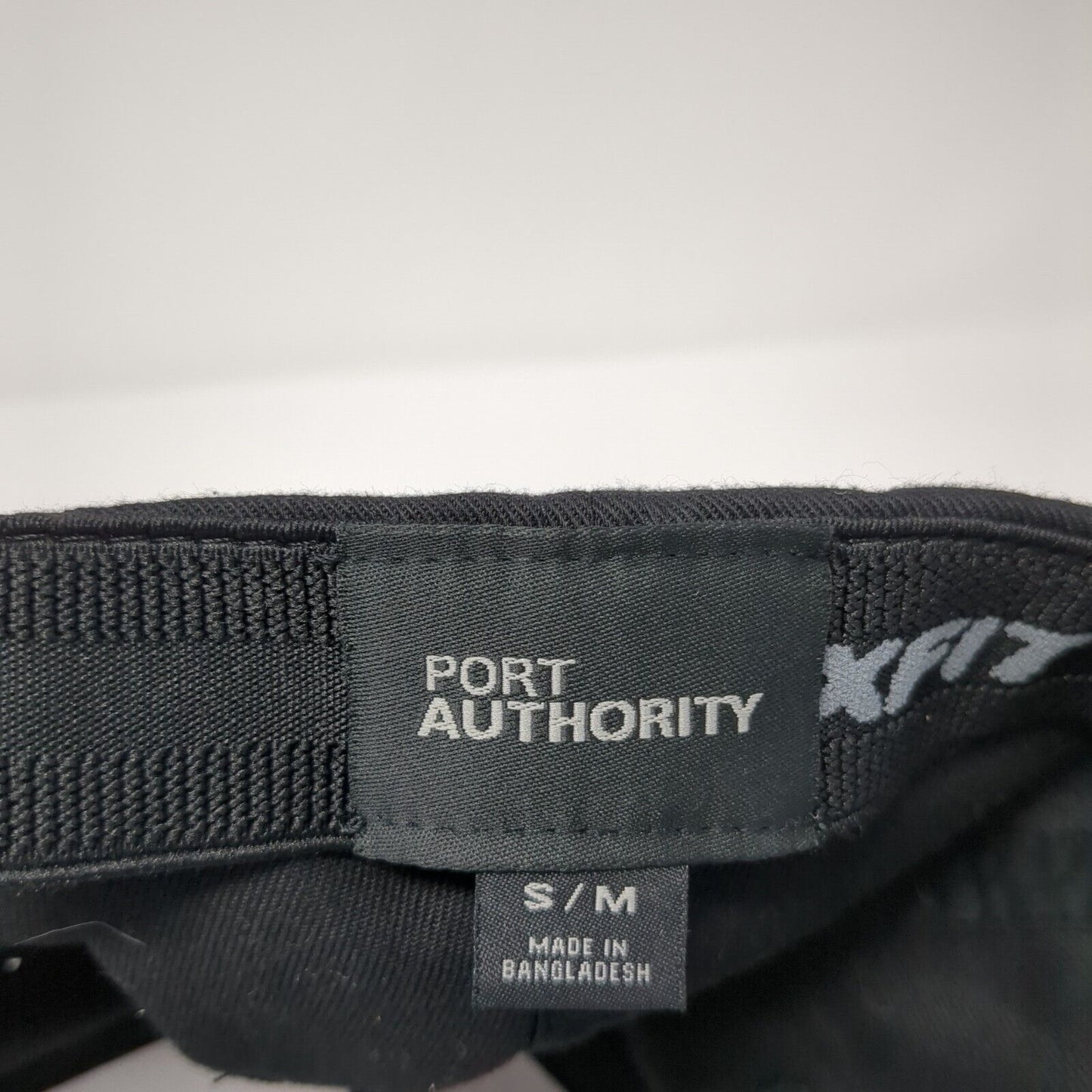 Infinite Home Theater Fitted Hat Black S/M Flexfit Embroidered Port Authority