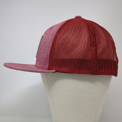 Honolua Surf Co Red Trucker Hat One Size Hawaii Aloha Living Patch Mesh Snapback