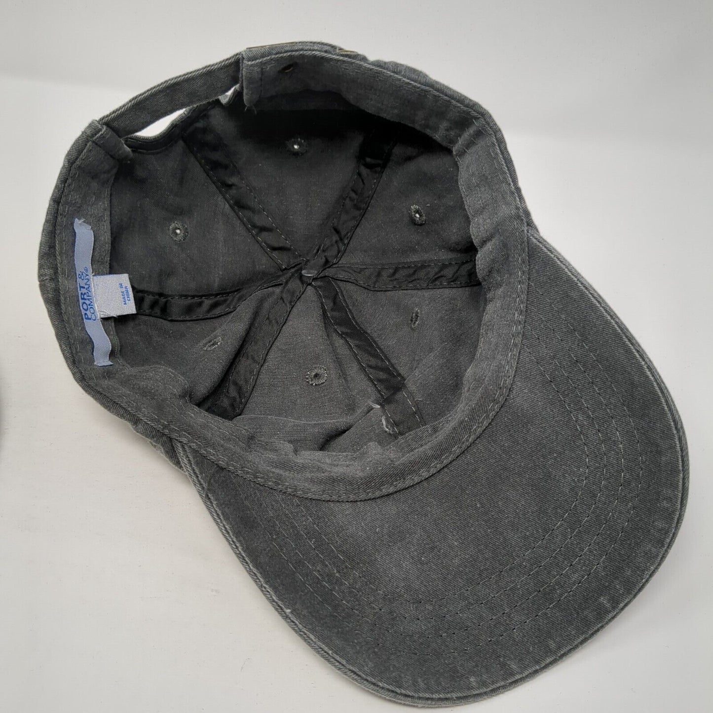 Let's Be Clear UCF Cares Slideback Baseball Cap Gray OS Adjustable Port&Company