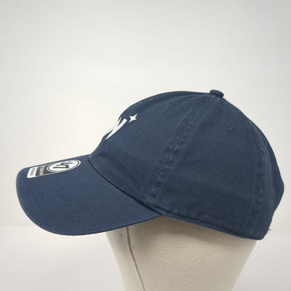 Letter W Slideback Hat Blue One Size Adjustable Embroidered Logo '47