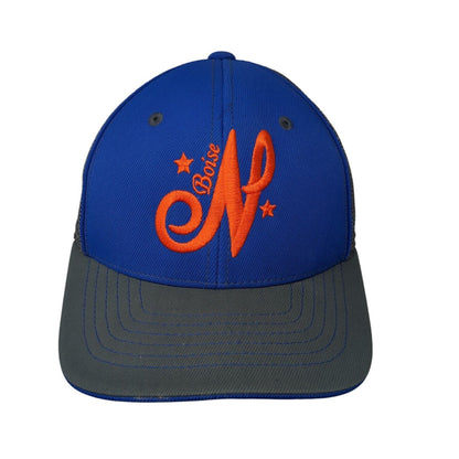 Boise N Fitted Mesh Back Trucker Hat Multi Youth 6 3/8-6 7/8 Colorblock