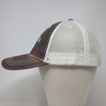 Prairie Mountain Trucker Hat Gray One Size Acadia National Park Snapback Mesh