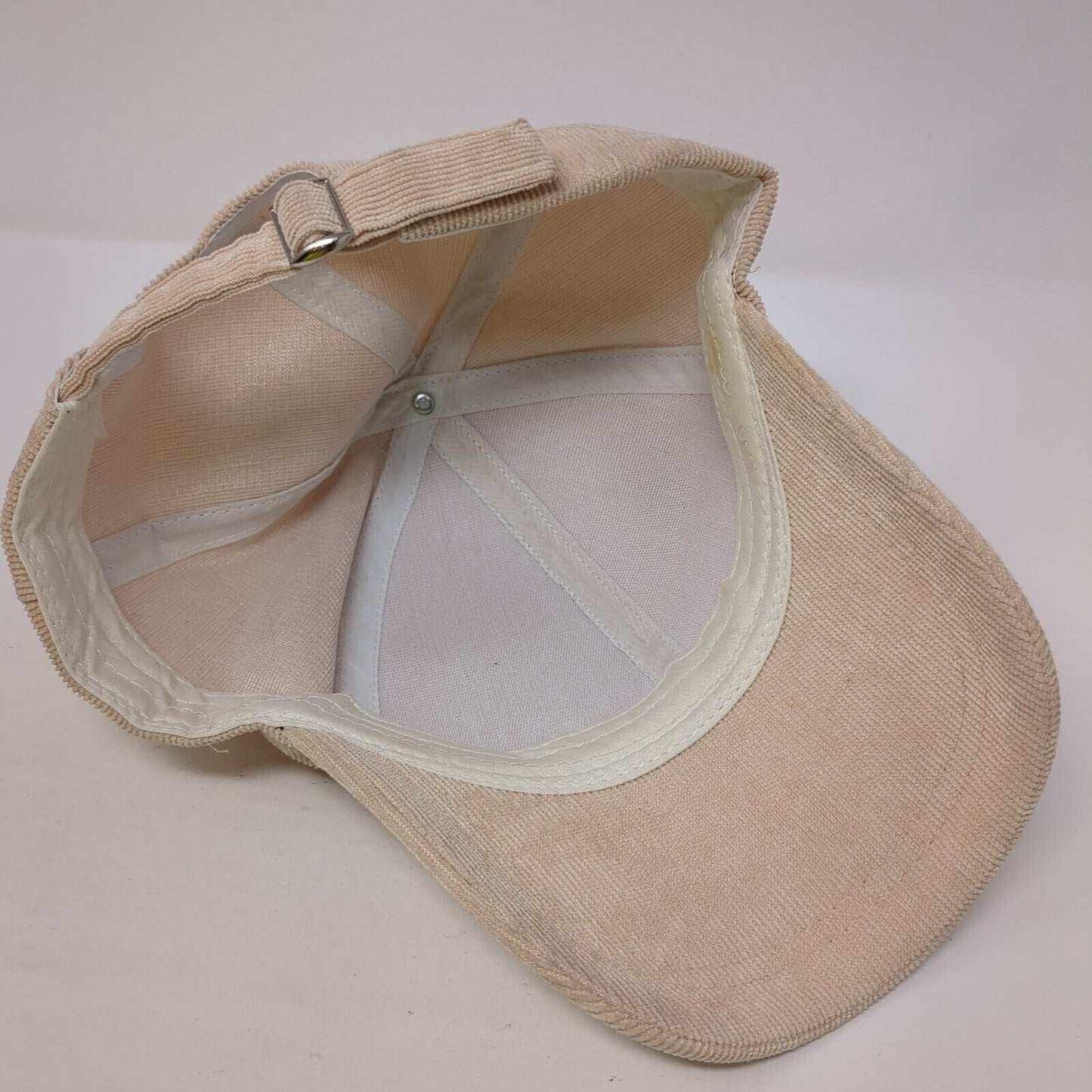 Unbranded Slideback Hat Brown One Size Adjustable Winter Faux Fur Pompom Blank
