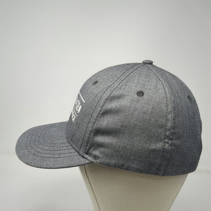 Polar Graphics Inc The Lodge Breckenridge Hat Gray OSFM Baseball Cap Strapback