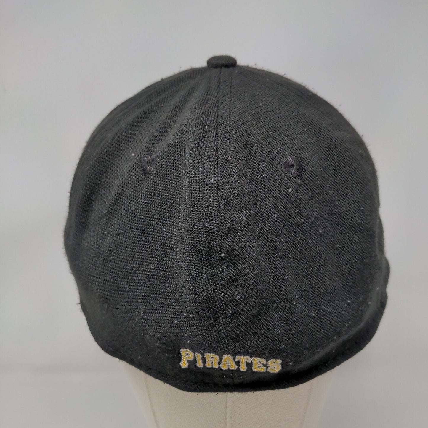 Pittsburgh Pirates Fitted Hat Black Size L/XL Embroidered MLB New Era 39Thirty