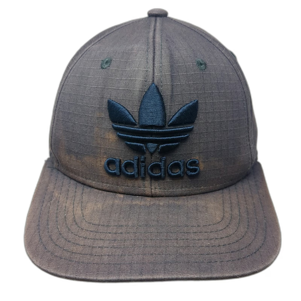 Adidas Snapback Blue One Size Hat Trefoil Logo Embroidered Adjustable OSFM