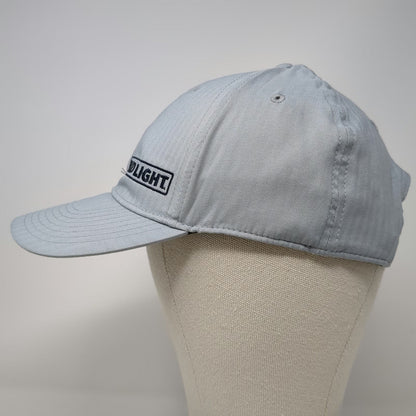 Nike Baseball Cap Gray OS Bud Light Logo Slideback Dri-FIT Legacy 91 Hat