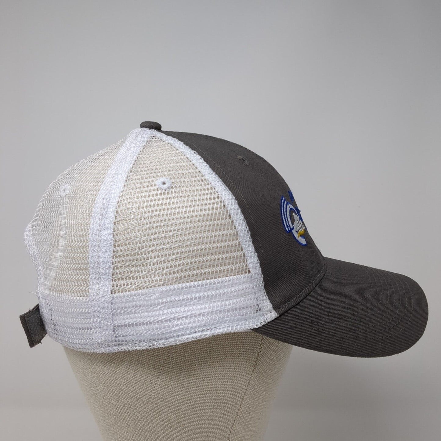 Boise Radiology Group Snapback Trucker Hat Gray OS Adjustable Mesh Back Fersten