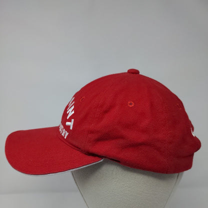 Sanpoint Cross Country Slideback Hat Red OSFA Embroidered Go Dawgs