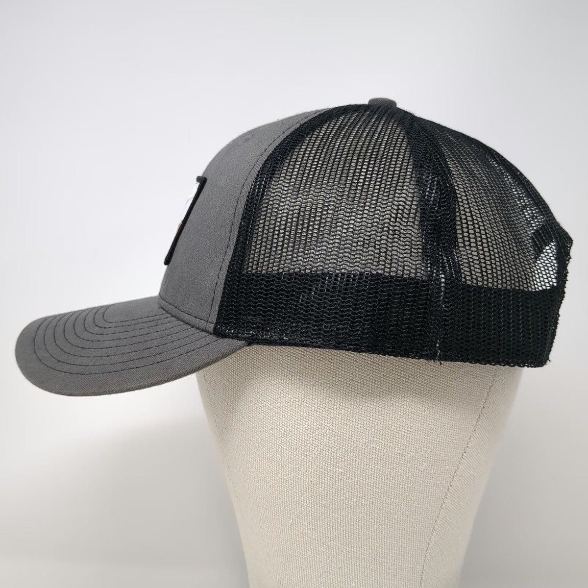 PARK HATS Joshua Tree Trucker Hat Gray One Size Snapback Mesh California Desert
